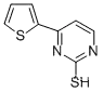 Molecular Structure of 175202-75-2 (4-(2-Thienyl)pyrimidine-2-thiol)